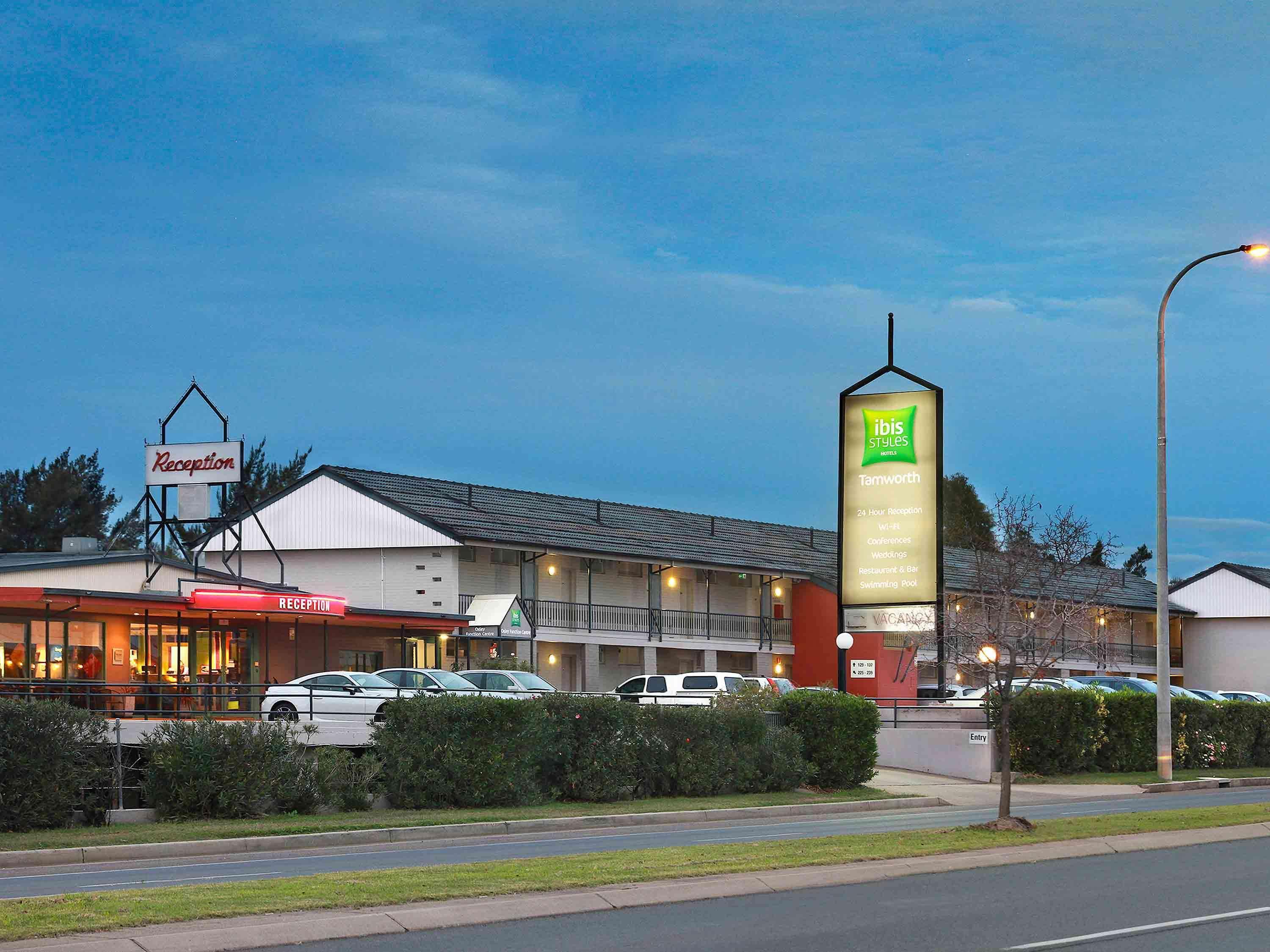 Ibis Styles Tamworth Hotel Exterior foto